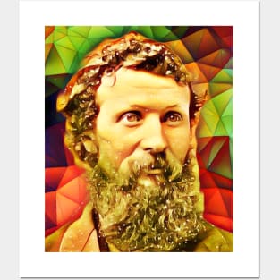 John Muir Snow Portrait | John Muir Artwork 9 Posters and Art